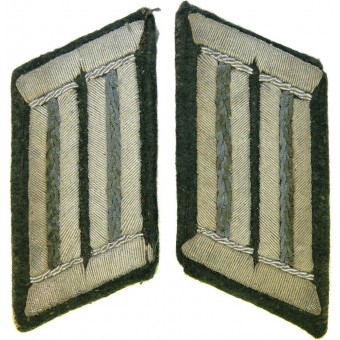 3 pattes de col officier Reich DNT Wehrmacht. Espenlaub militaria